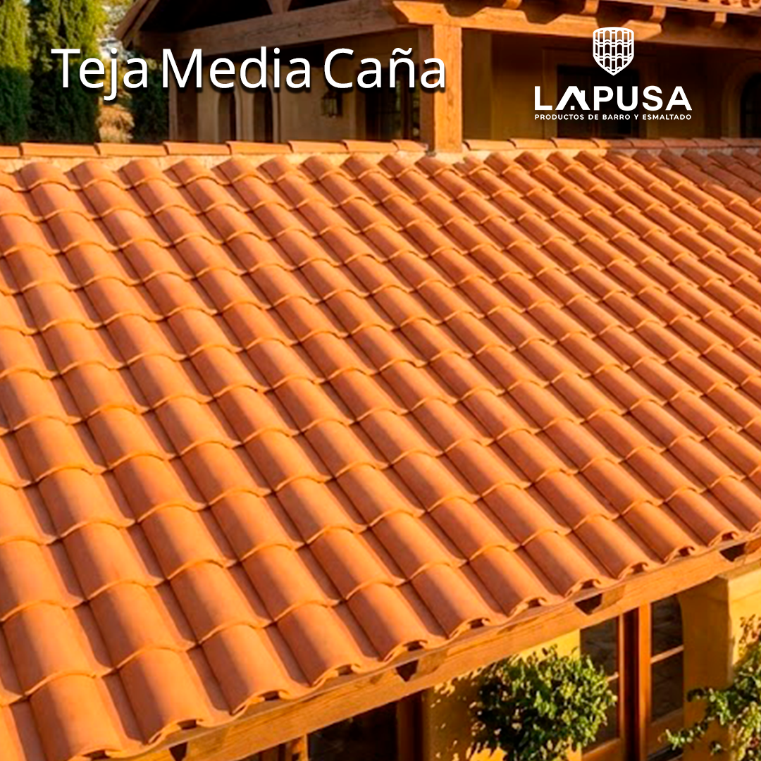 teja media caña
