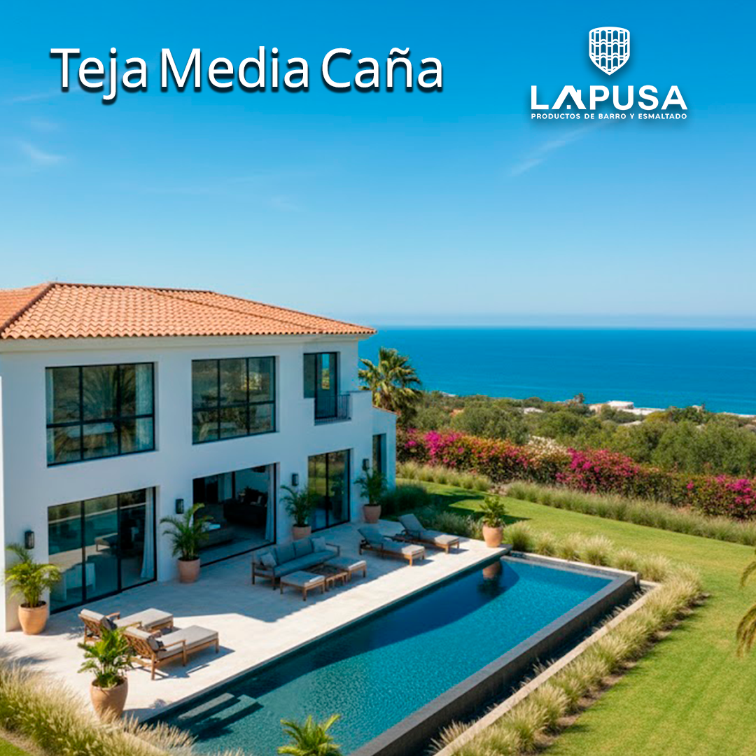 teja media caña