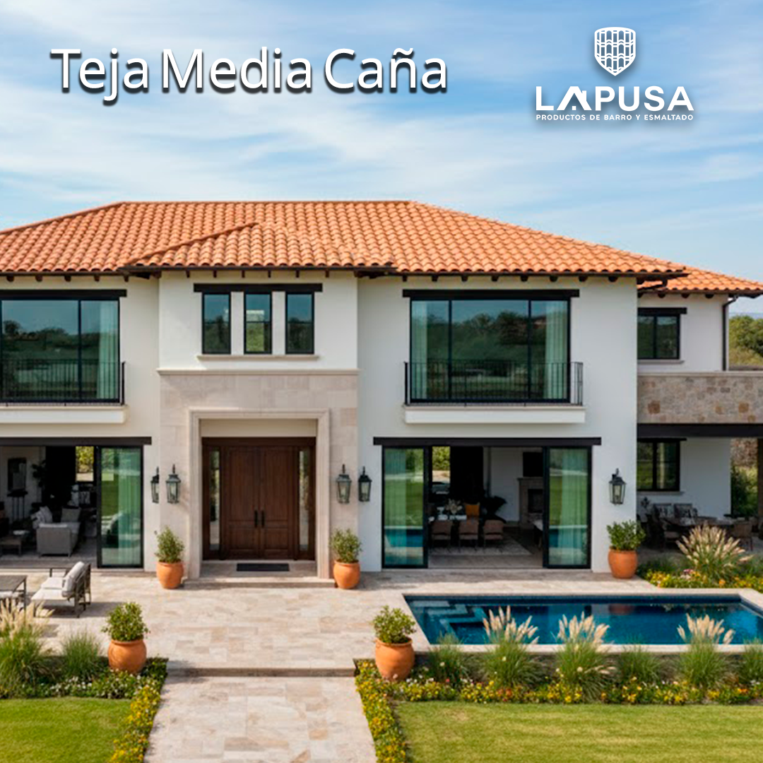 teja media caña